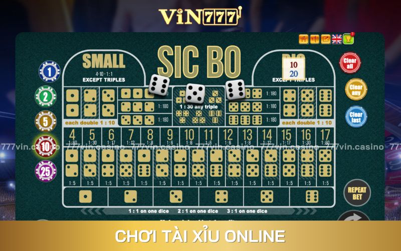 Tổng hợp luật chơi cá cược tài xỉu online cho người mới