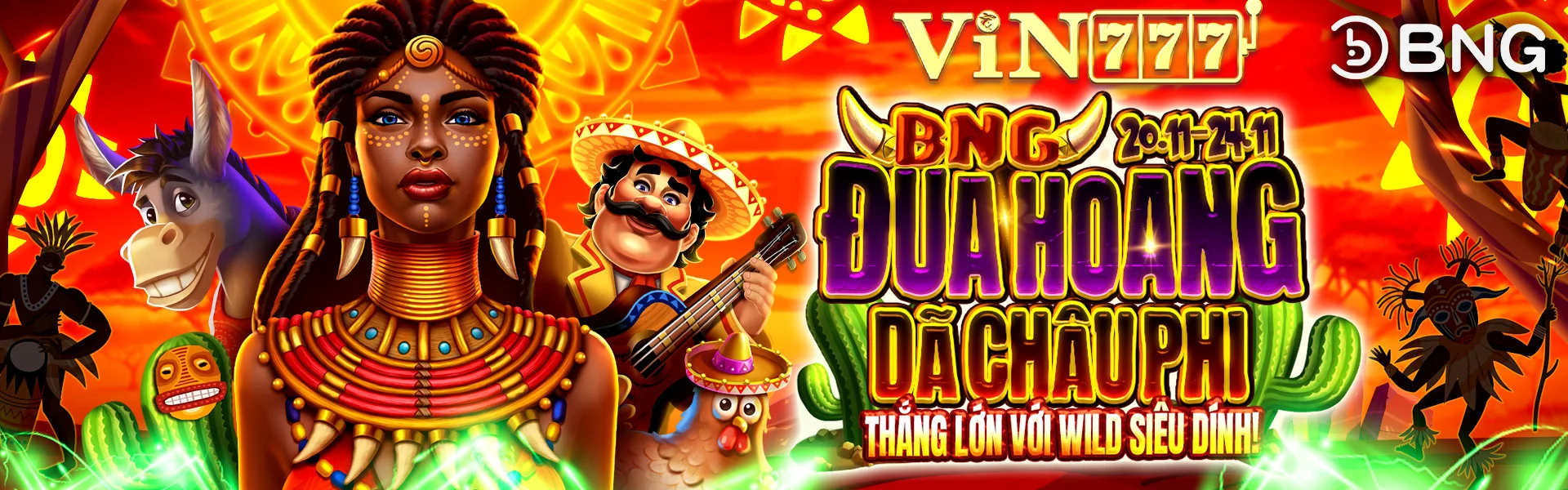 Banner đường đua hoang dã