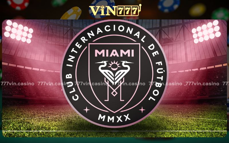 Logo CLB mang đậm nét kiến trúc văn hóa của thành phố Miami